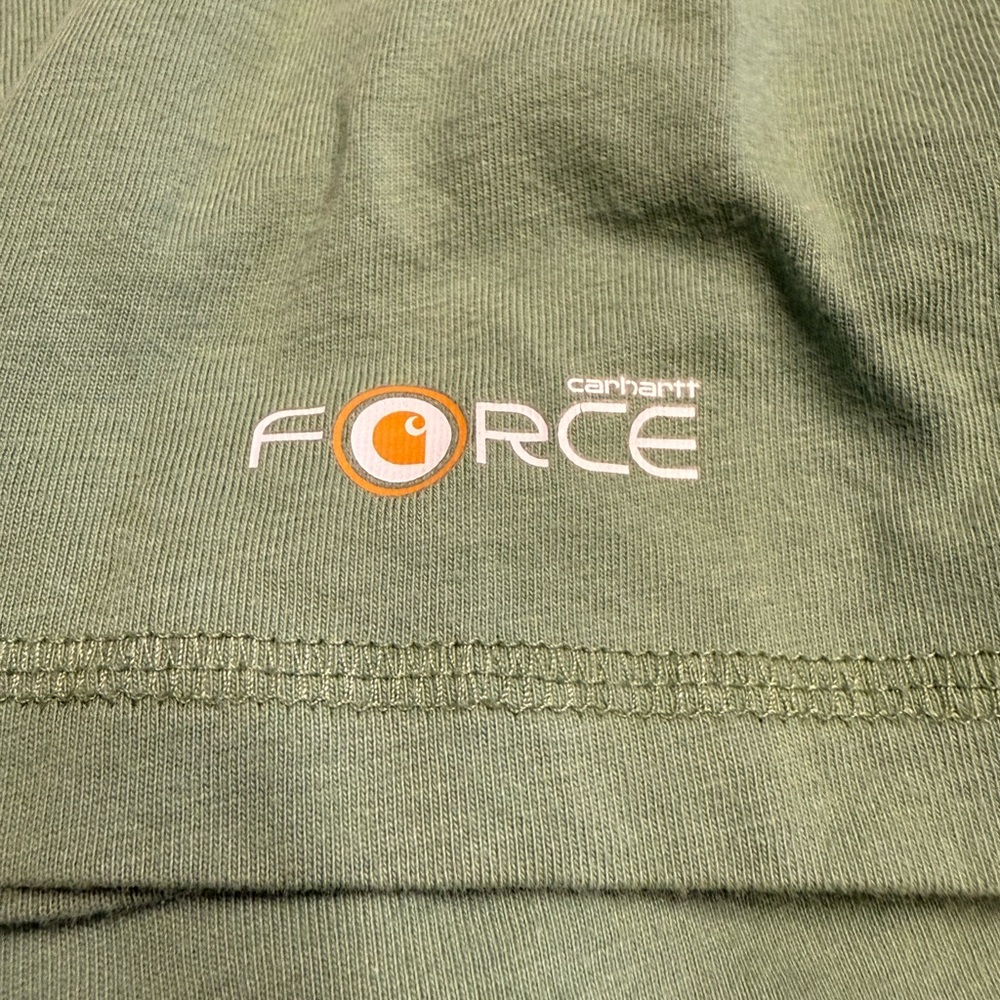 Carhartt Men’s Relaxed Fit Green Tee 2-Pack (Two Shirts!) - Picture 7 of 7